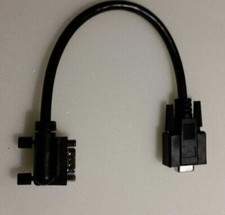  LOW PROFILE RIGHT ANGLE 90  MONITOR ADAPTER 1' MALE-FEMALE M13301 FREE SHIP