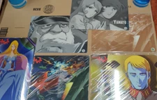 SPACE BATTLESHIP YAMATO PENCIL BOARD SET of six Rare US stock
