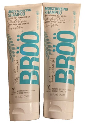 2 Barley Is Beautiful Broo Moisturizing Shampoo Strength Shine Shea Butter 8.5