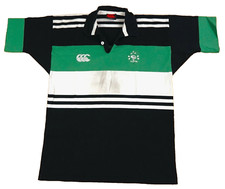 Vintage Irish Rugby Shirt Mens Medium 2001 2002 Ireland Football Training Jersey