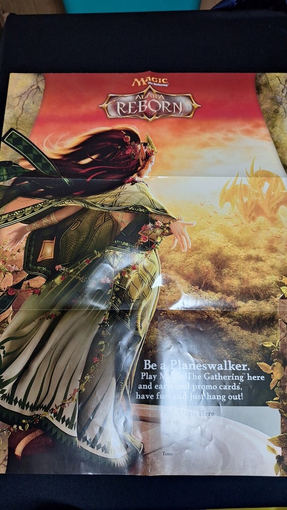 Alara Reborn Be A Planeswalker poster - Mayael- unused RARE! Magic the Gathering