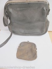 26164 ant torba owcza portfel kelner 27x30cm bardzo stara wyraźnie używana
