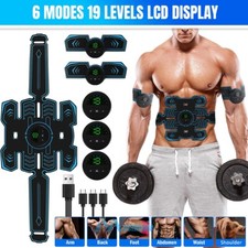 ABS Stimulator Abdominal Toning Belt Trainer Ab Sport Exercise Fitness Gym Belt