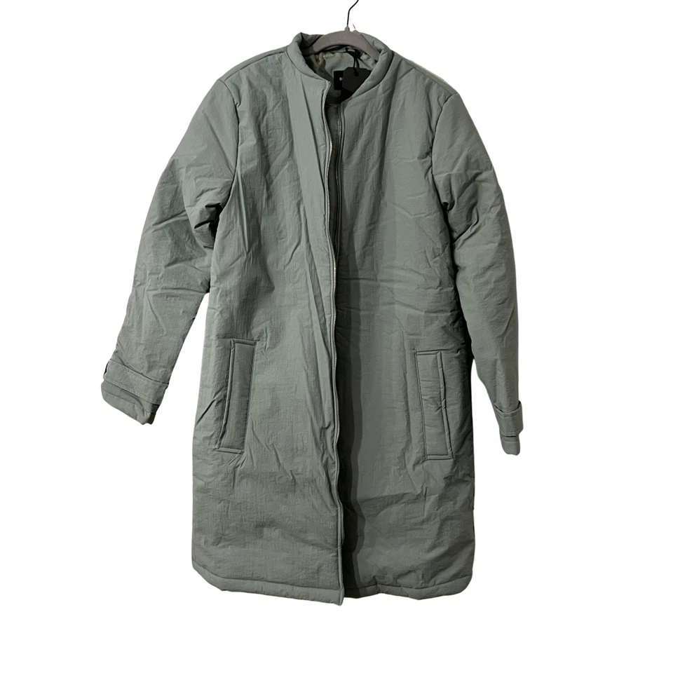 Bolongaro Trevor Hombre’s Chaqueta Cuello Tecnología Trench Verde Nuevo con Etiqueta Foto 2 de 4