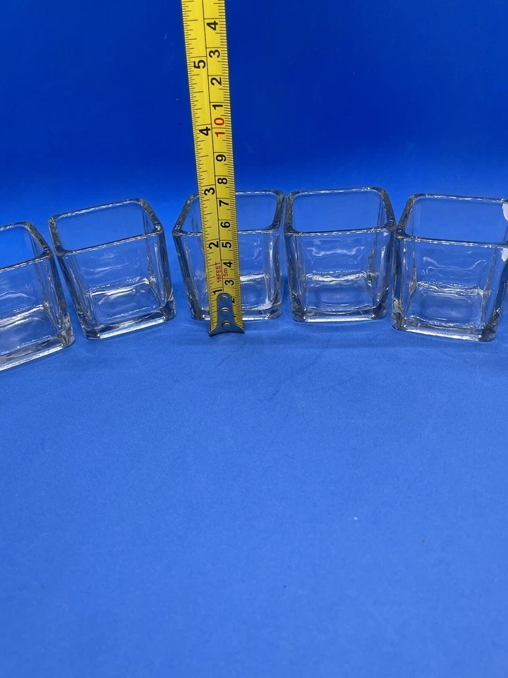 透明方形有源烛台-家居装饰-5 件 — 第 3/3 张图片