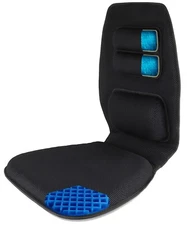 Tektrum Orthopedic Gel Seat Cushion & Lumbar Pillow for Home/Office/Car (19041)
