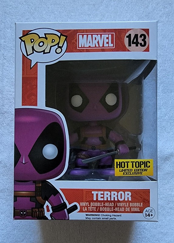 FUNKO POP! MARVEL HOT TOPIC EXCLUSIVE TERROR #143