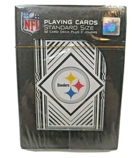 Pittsburgh Steelers Playing cards Logo in Diamnd Cello Sealed New  USA