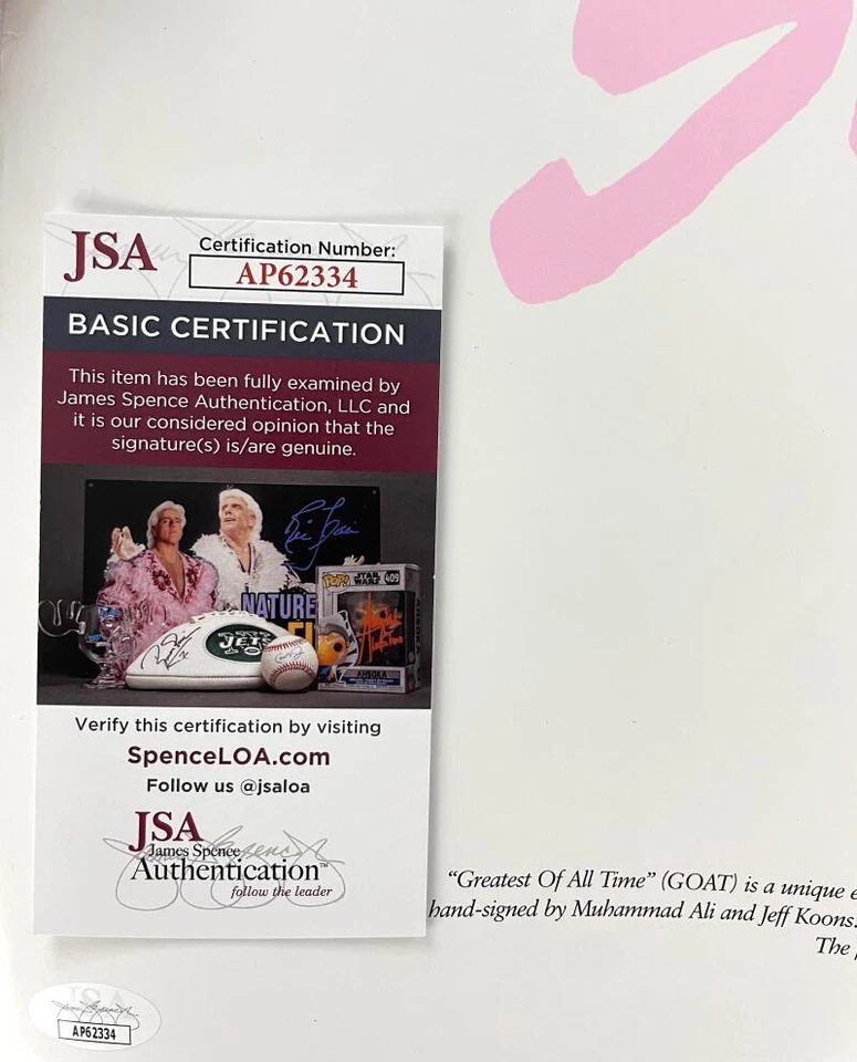 Angelo Dundee Signed Autograph GOAT A Tribute to Muhammad Ali 20x20 Book JSA COA - Image 3 of 3