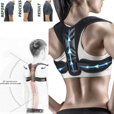 Posture Corrector Back Brace for Men and Women Adjustable Straightener For Gift