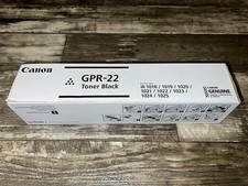 Genuine Canon GPR-22 BLACK Toner iR 1018 1019 1020 1021 1022 1023 1024 1025 NEW