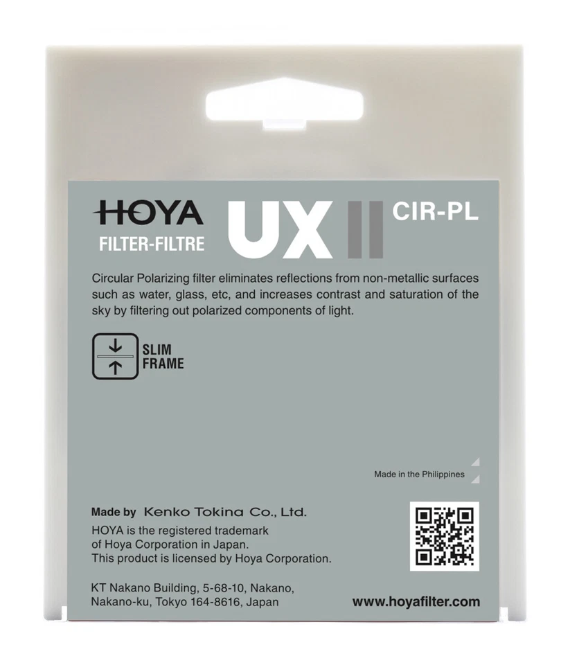 Genuine HOYA UX II CIR-PL Filter, Polarizer, CPL, 37mm, NEW - Image 3 of 3