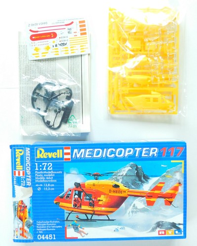 1/72 Revell 04451 - Eurocopter Medicopter 117 - komplett