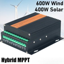 12V / 24V Auto 600W Wind 400W Solar Turbine Solar Hybrid MPPT Charge Controller-