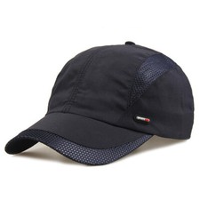 Summer Men Sports Running Baseball Cap Golf Quick Dry Women Solid Snapback Hat