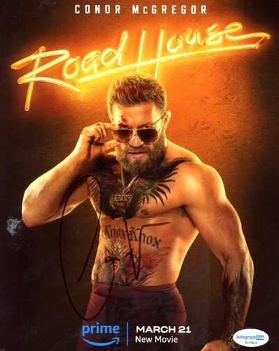 Conor McGregor Roadhouse Autographed Signed 8x10 Photo ACOA