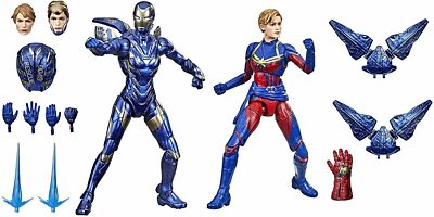 MARVEL LEGENDS THE INFINITY SAGA AVENGERS CAPTAIN MARVEL & RESCUE