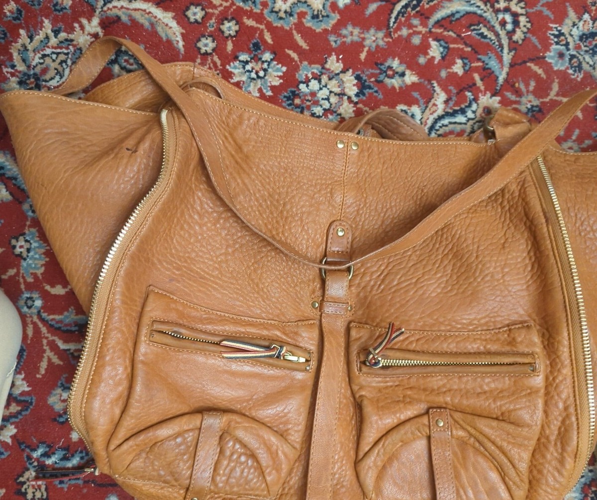 JEROME DREYFUSS Etienne Hobo style leather Needs repair