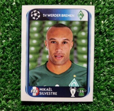 FIGURINE FOOTBALLERS PANINI 2010/11 CHAMPIONS WERDER BREMA n°28 SILVESTRE 2011  
