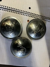 Xbalm Chrome Wheel Center Cap  set of 3 caps