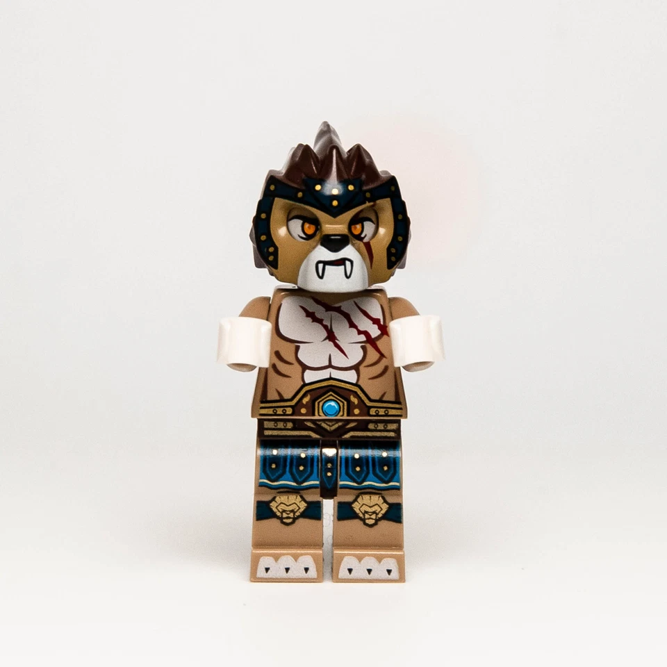 LEGO Leyendas de Chima Minifigura - Tribu León Diente Largo 70010 (loc027) Foto 2 de 4