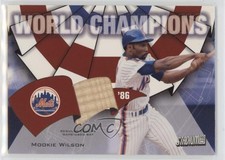 2002 Topps Stadium Club World Champions Relics Mookie Wilson #WC-MW ni4