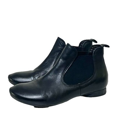 Think! Gaud Chelsea Boots Size 6 EU36 1/2 Black Leather Ankle