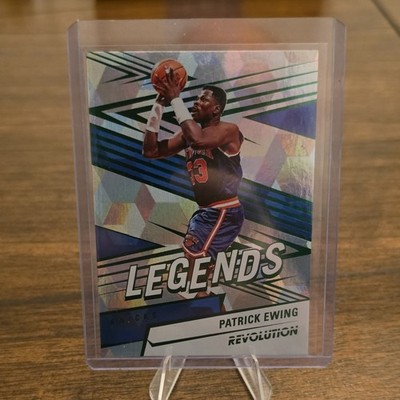 24-25 Panini Revolution Legends Patrick Ewing Knicks Cubic #164 Serial /50