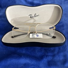 Authentic Ray Ban Gold Eyeglasses Frames Brand New With Tag