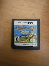 Drawn to Life: SpongeBob SquarePants Edition (Nintendo DS, 2008) Cartridge Only