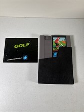 Nintendo NES Golf  Tested Working