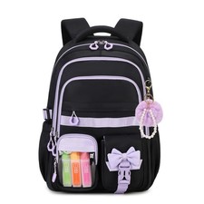 Girls Backpack, 17-Inch Bookbag for Middle Elementary School, Kawaii Kids B...