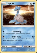 Pokemon Lapras 31/181 Team Up Non-Holo