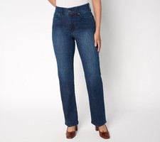 NYDJ Marilyn Regular Straight Leg Jean with Cool Embrace Dark Sierra 2 New