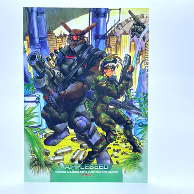 005 Deunan & Briareos Appleseed TCG Shirow Masamune Illustration KARTE EPOCHE