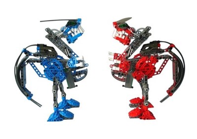 LEGO Bionicle Titans 8558 CAHDOK & GAHDOK Giant Bohrok Queens
