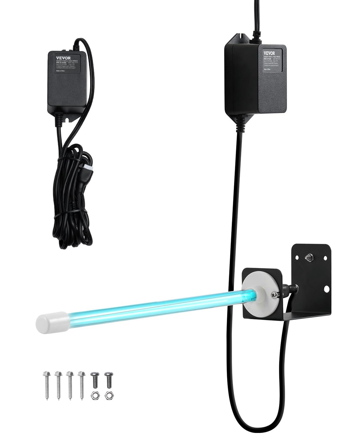 VEVOR Purificatore d'Aria HVAC per Tutta la Casa, Luce UV UVC nel (x9B)