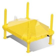 Brooder Plate for Chicks, 14"x11"Adjustable Temperature  Height Heating Plate