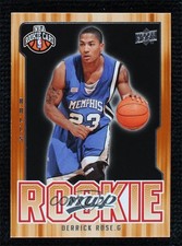 2008-09 Upper Deck MVP Rookie Derrick Rose #201 gb9