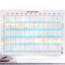 2026 Wall Planner Calendar Wall Planner Holidays Home Office A5 A4 A3 A2 A1