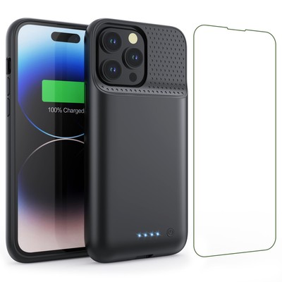 Akkuhülle für iPhone 14 Plus/14 Pro Max/13 Pro Max 8600mAh Smart Battery Case...