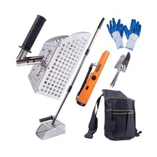 Sand Scoop for Metal Detecting, Heavy Duty Stainless Steel Sand Sco... Fast Ship