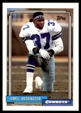 1992 Topps James Washington Dallas Cowboys #171