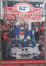 RALLY MONTECARLO 1994 FORD ESCORT COSWORT MOBILOIL DELECOURS MANIFESTO POSTER