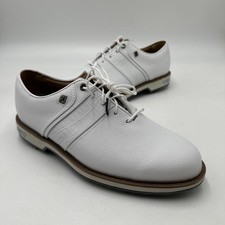 FootJoy DryJoys Premiere Packard Golf Shoes White Men  s Size 9 W MSRP 239