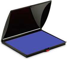 Premium Quality Felt Rubber Stamp Ink Pad, Large 5" X 7", Durable Lightweight B