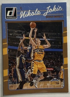 Panini 2016-17 Donruss Base Set #90 Nikola Jokic Denver Nuggets NBA