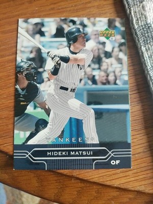 2005 Upper Deck Hidekui Matsui Nyy3.only Available Through Ny Daily News