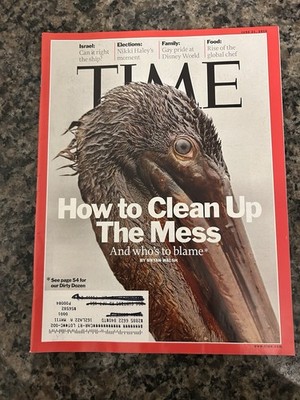 TIME magazine, which focuses on the crisis following the Deepwater Horizon Spill