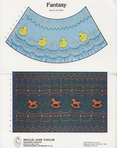 FANTASY SMOCKING PLATE BY MOLLIE JANE TAYLOR